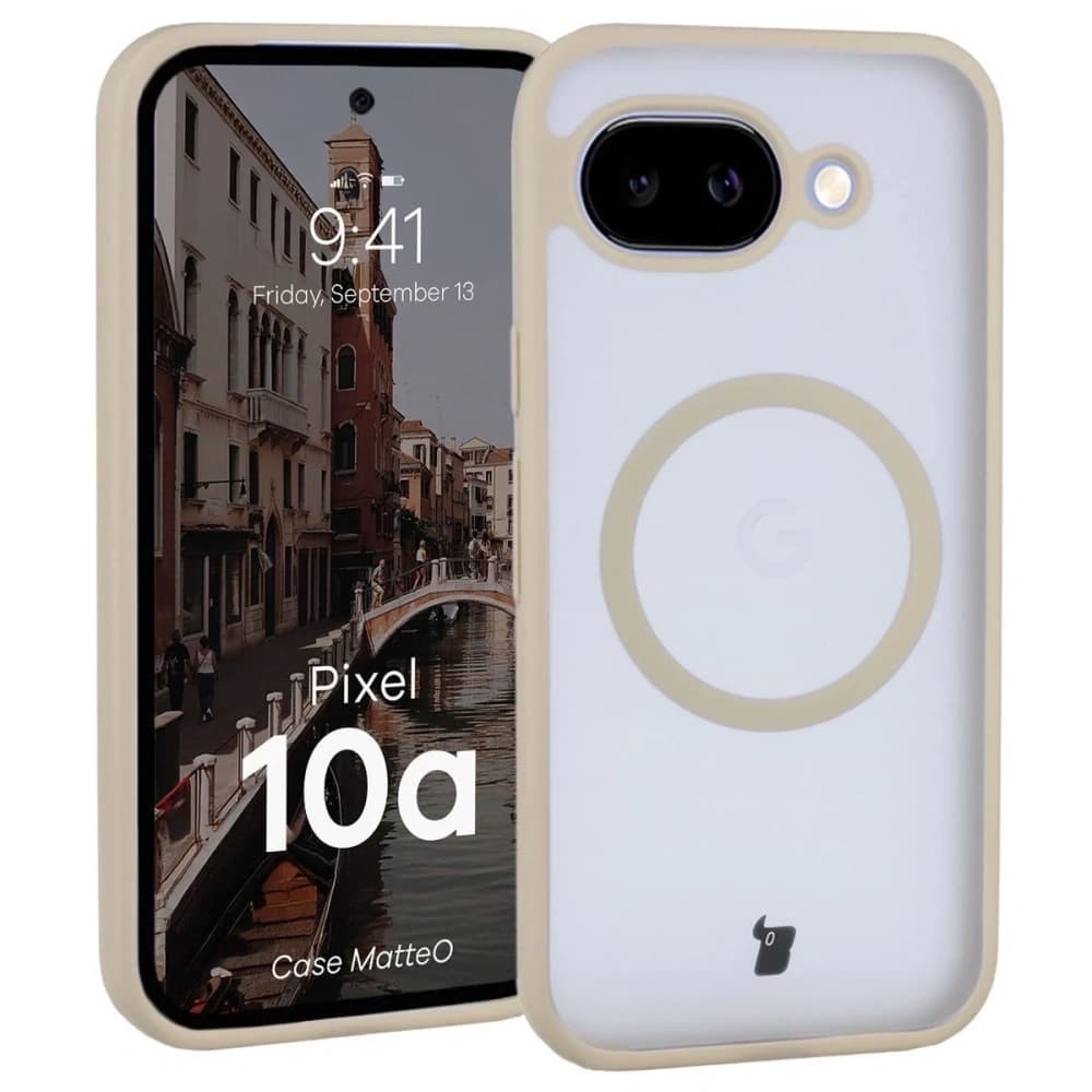 Bizon Case MatteO Magnetic Google Pixel 10a rauchig beige
 - 1