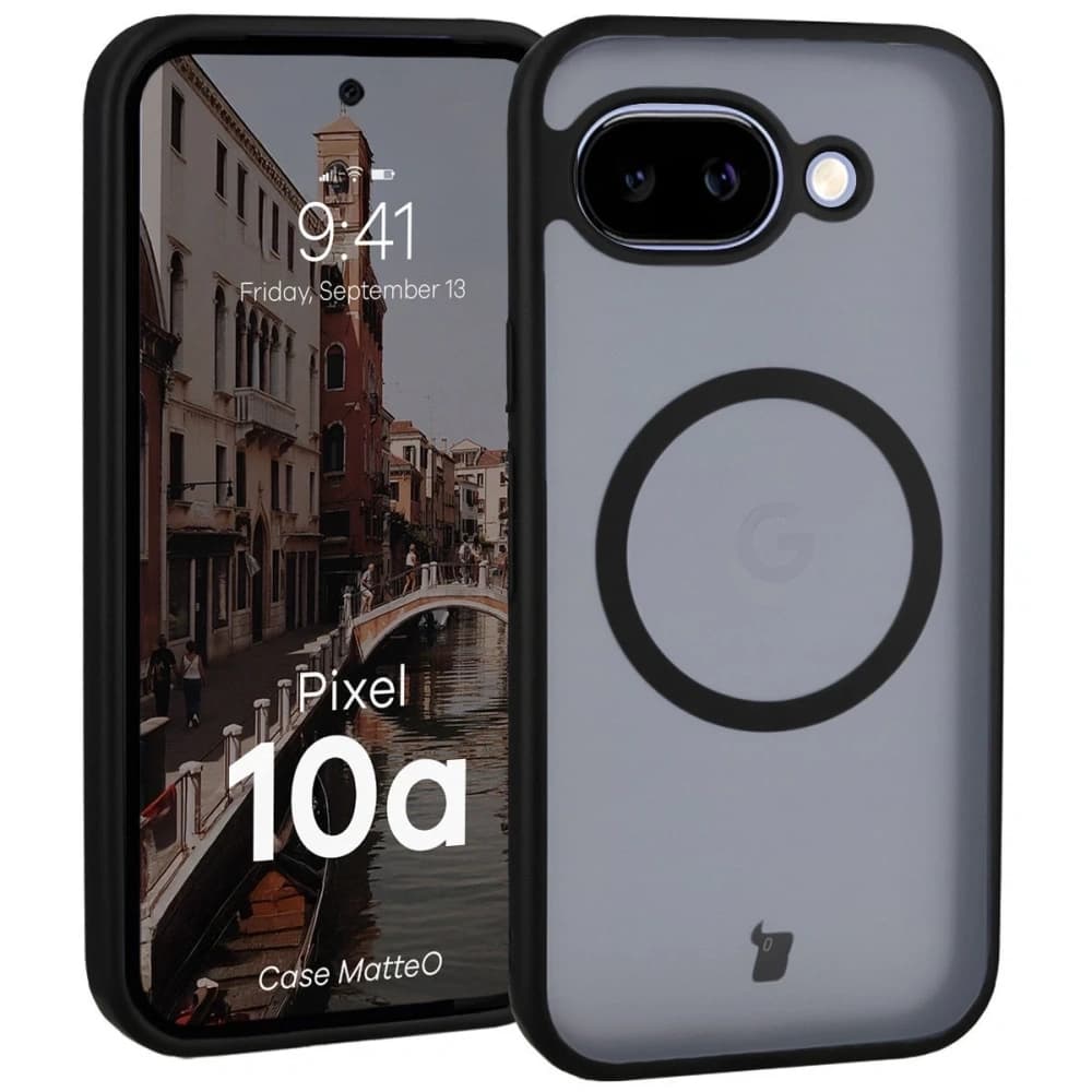 Bizon Case MatteO Magnetic Google Pixel 10a rauchig schwarz
 - 1
