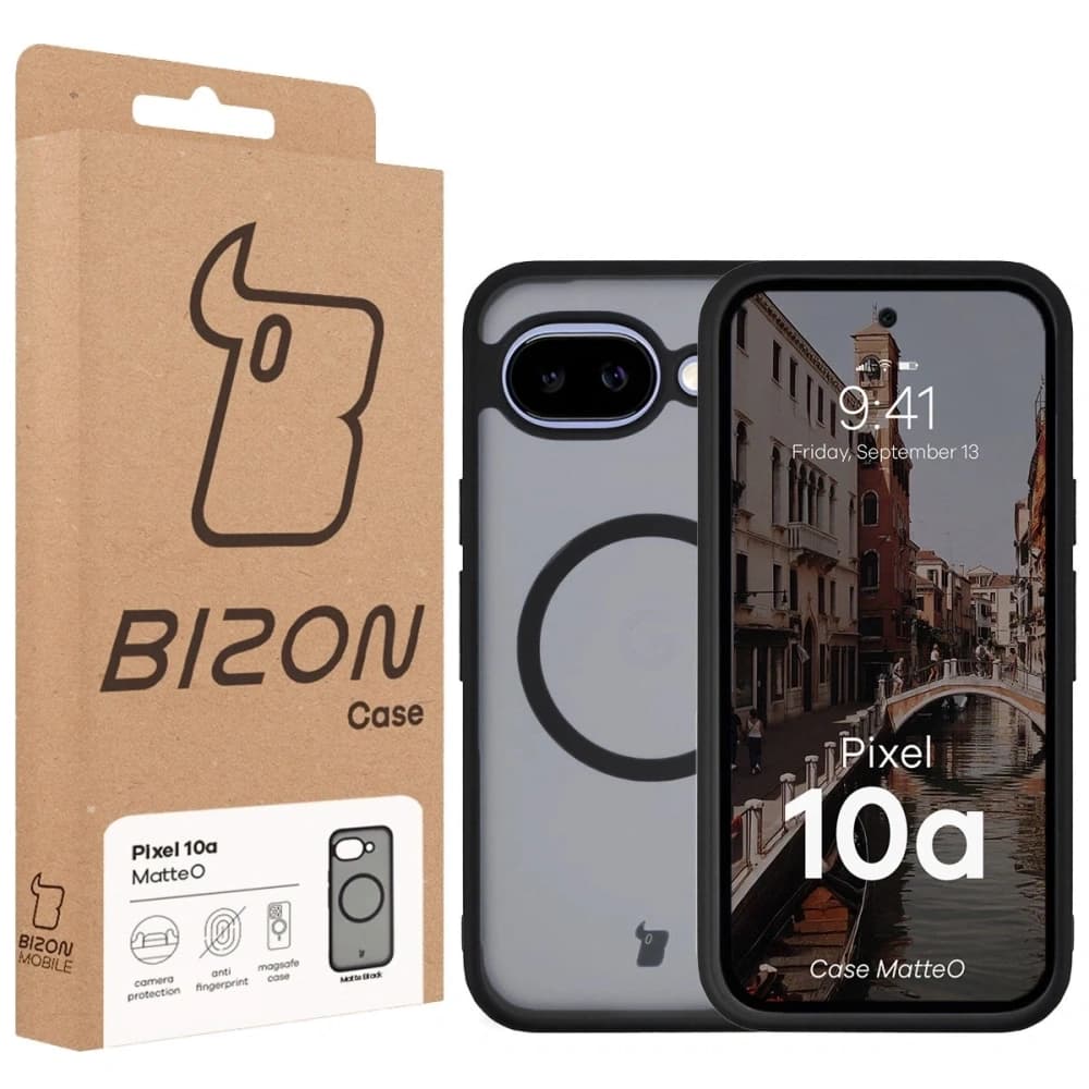 Bizon Case MatteO Magnetic Google Pixel 10a rauchig schwarz
 - 7
