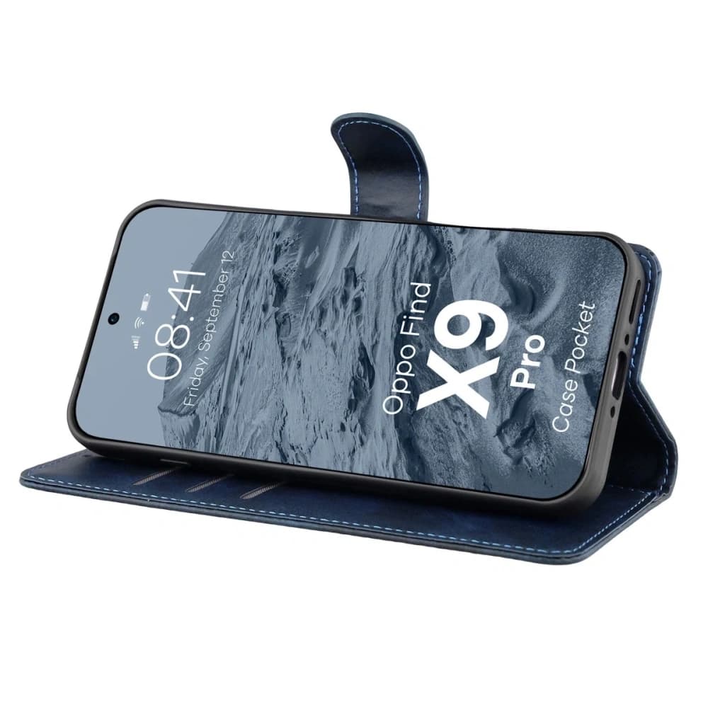 Bizon Case Pocket Oppo Find X9 Pro navy blue - 5