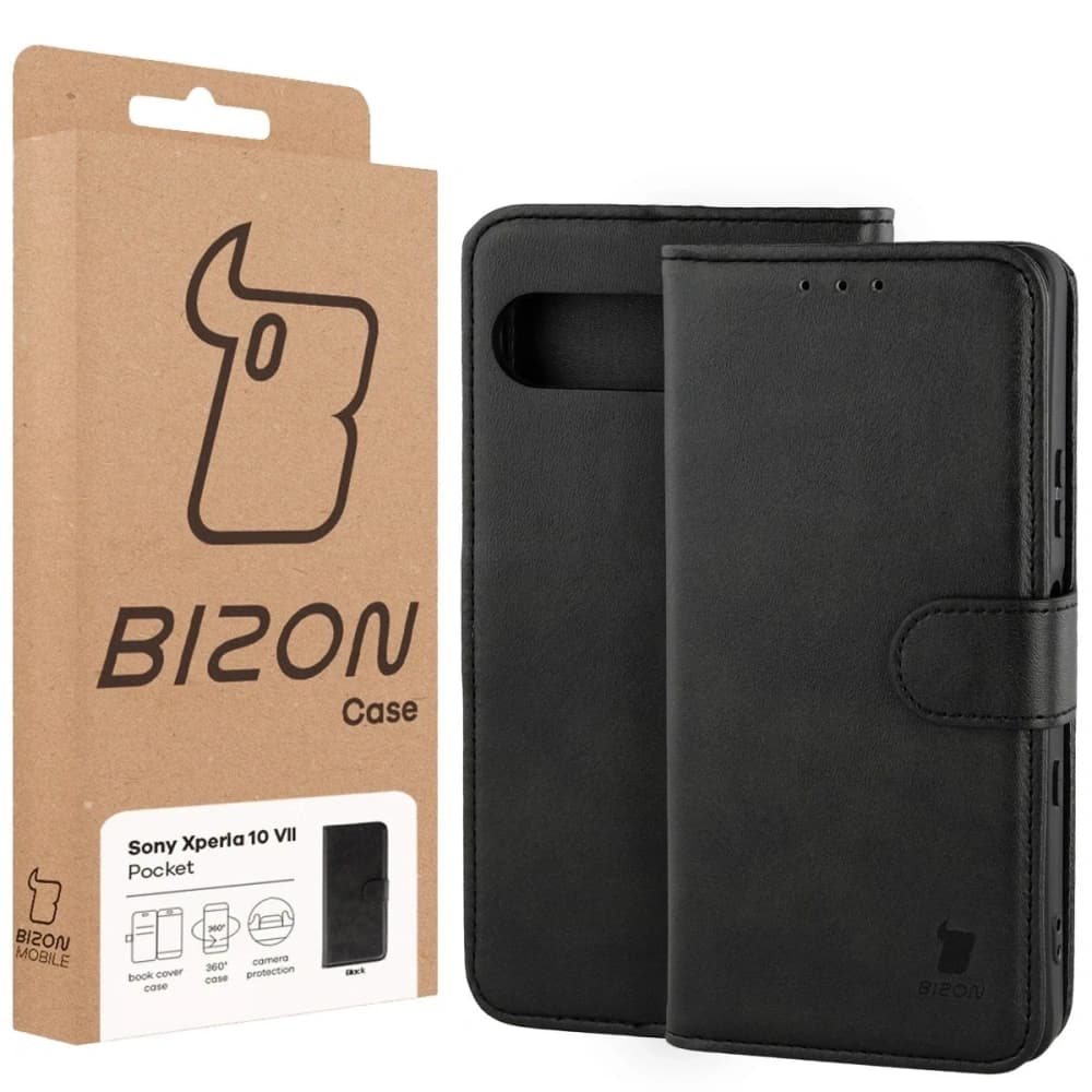 Bizon Case Pocket Sony Xperia 10 VII schwarz
 - 6