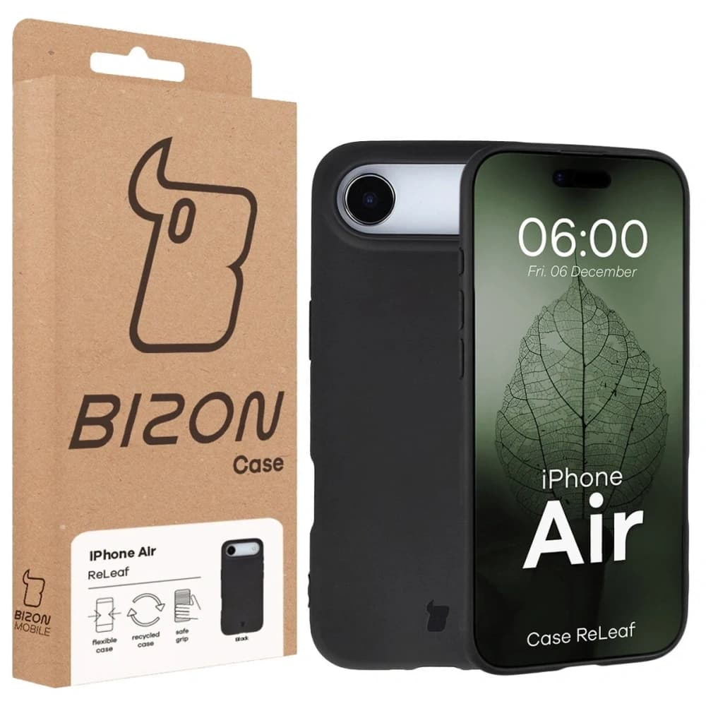 Bizon Case ReLeaf Apple iPhone Air black - 6