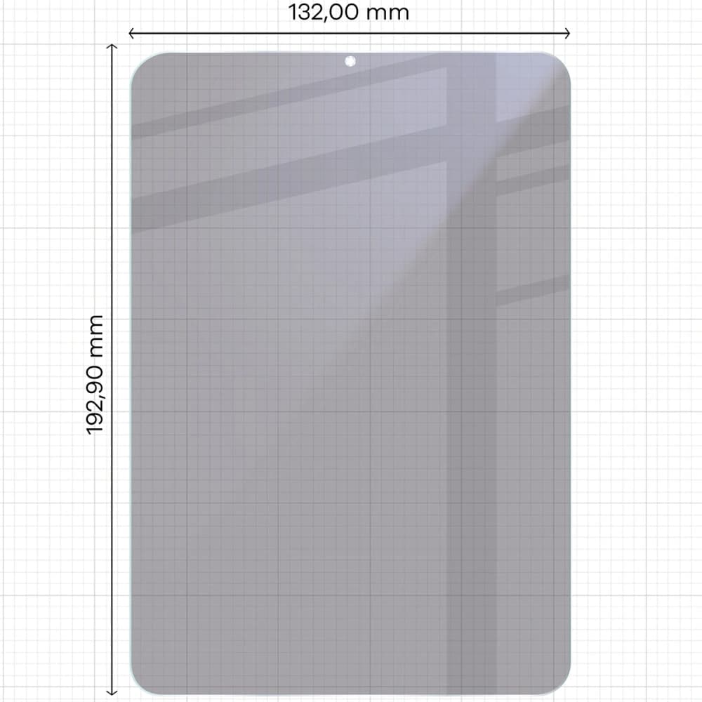 Bizon Glass Tab Mule Shadow Apple iPad Mini 7 2024 matt - 2