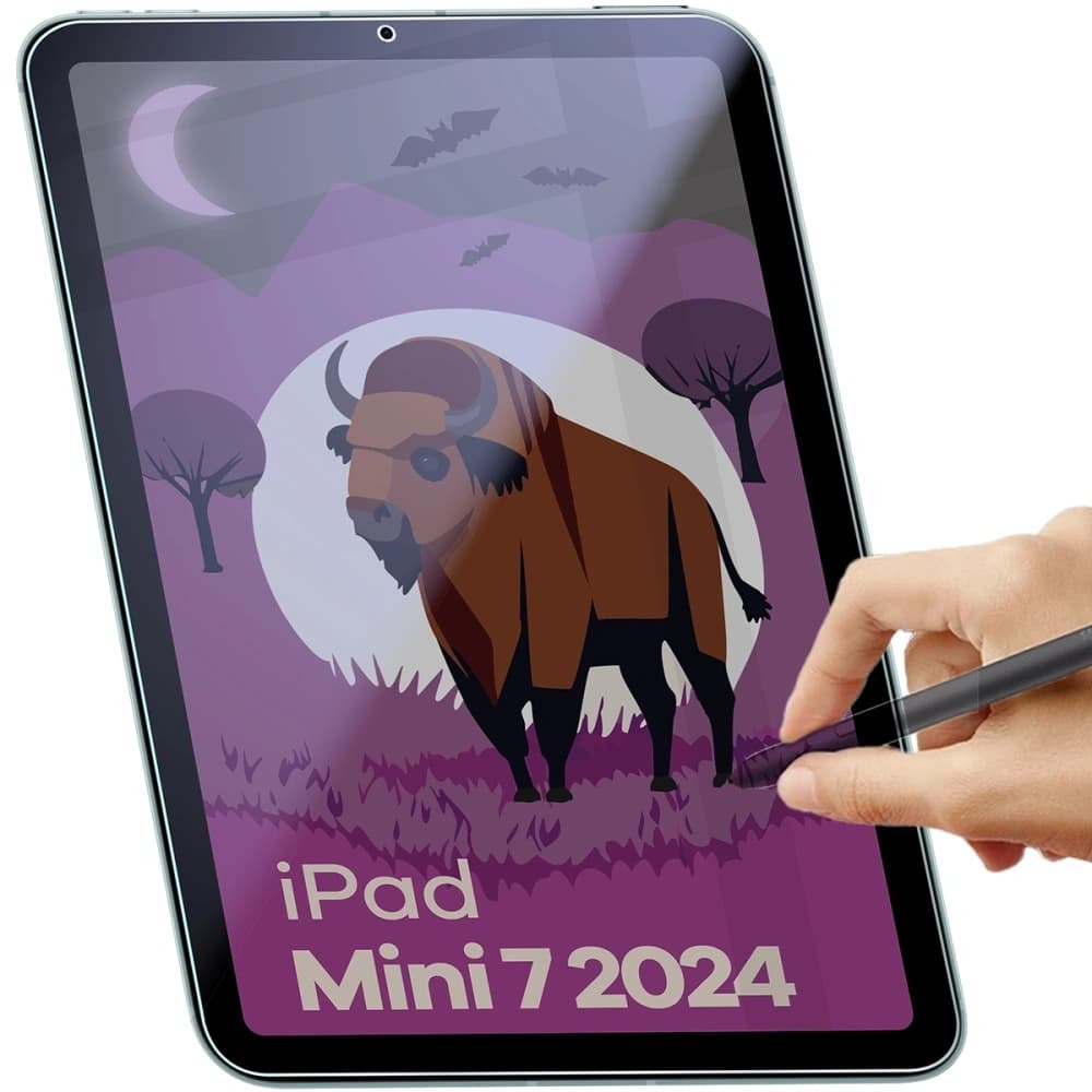 Bizon Glass Tab Mule Shadow Apple iPad Mini 7 2024 matt - 5