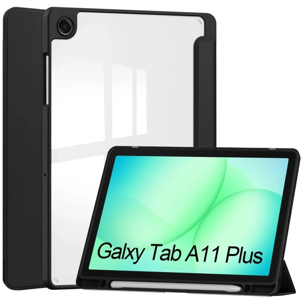 Bizon Case Tab Clear Matt Samsung Galaxy Tab A11+ Plus / A9+ Plus black - 1