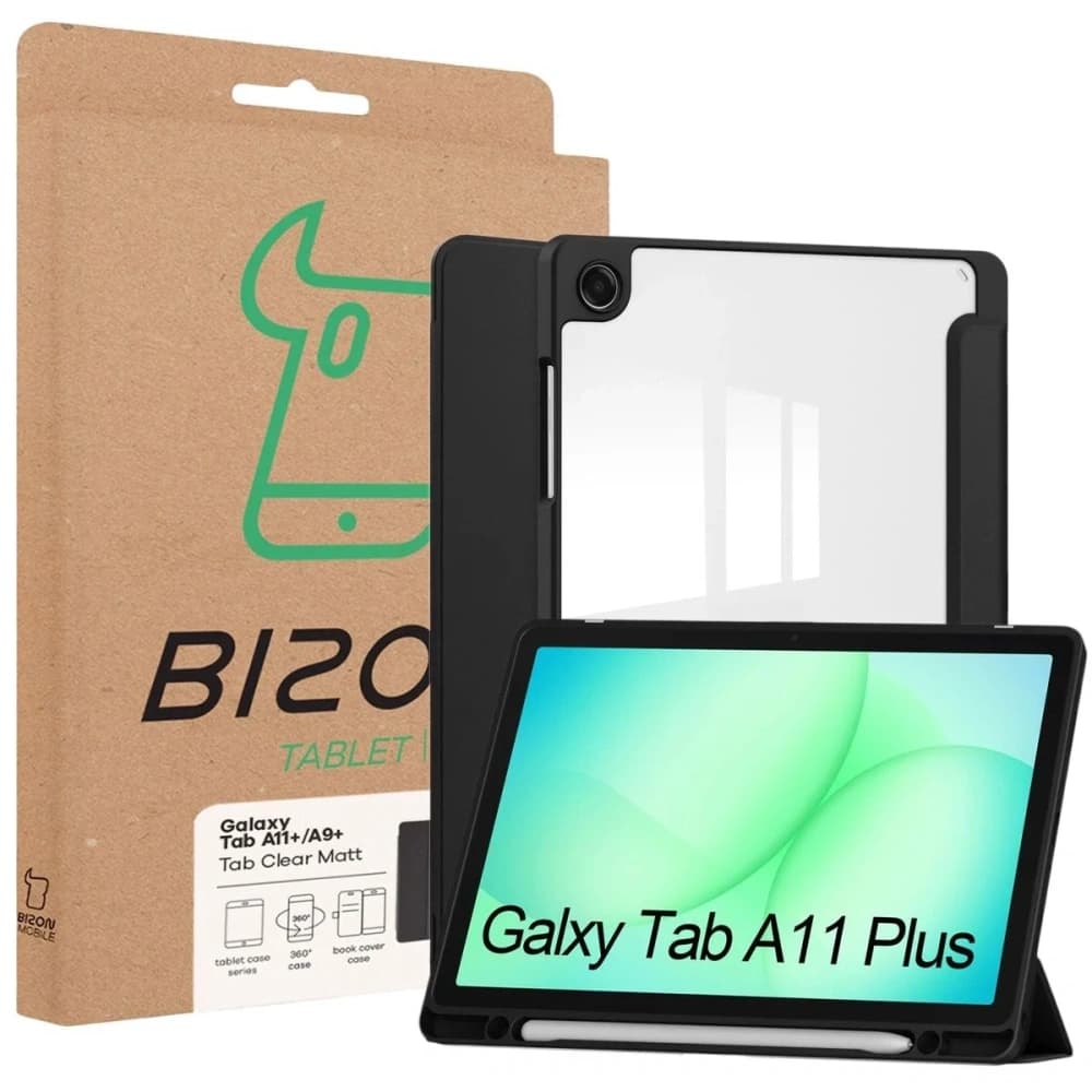 Bizon Case Tab Clear Matt Samsung Galaxy Tab A11+ Plus / A9+ Plus black - 8