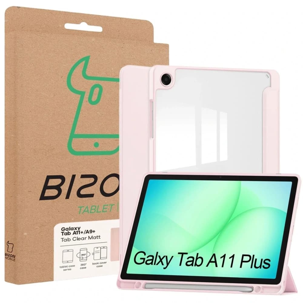 Bizon Case Tab Clear Matt Samsung Galaxy Tab A11+ Plus / A9+ Plus pink - 8