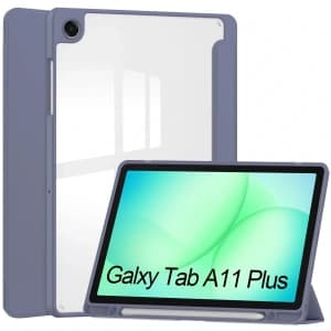 Bizon Case Tab Clear Matt Samsung Galaxy Tab A11+ Plus / A9+ Plus lavendel