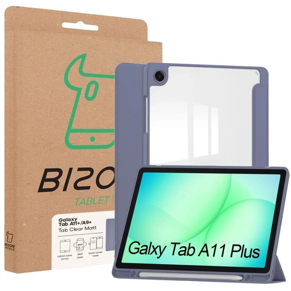 Bizon Case Tab Clear Matt Samsung Galaxy Tab A11+ Plus / A9+ Plus lavendel - 8