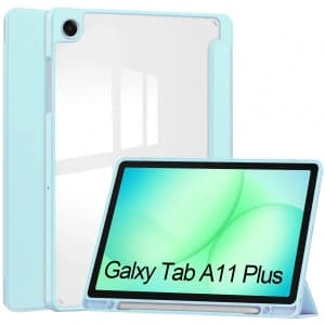 Bizon Case Tab Clear Matt Samsung Galaxy Tab A11+ Plus / A9+ Plus blau