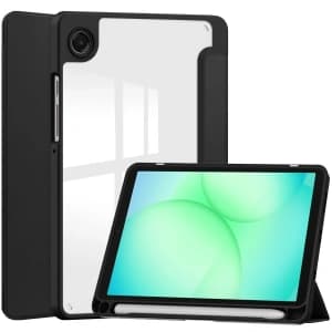 Bizon Case Tab Clear Matt Samsung Galaxy Tab A11 / A9 schwarz