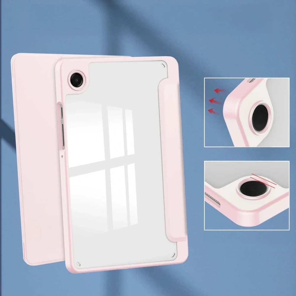 Bizon Case Tab Clear Matt Samsung Galaxy Tab A11 / A9 rosa - 3