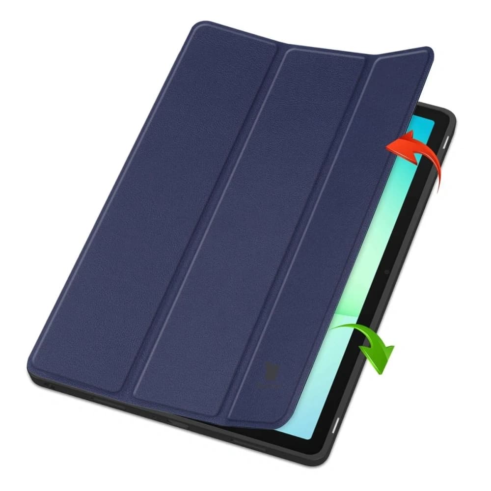 Bizon Case Tab Lizard Samsung Galaxy Tab A11+ Plus / A9+ Plus navy blue - 2