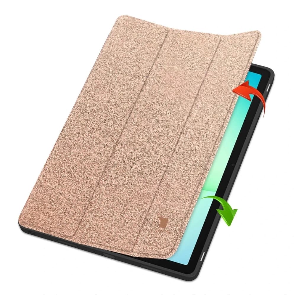 Bizon Case Tab Lizard Samsung Galaxy Tab A11+ Plus / A9+ Plus roségold - 2