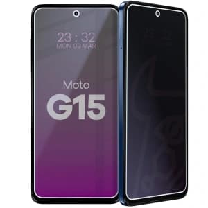 Bizon Glass Mule Shadow Motorola Moto G15 matte