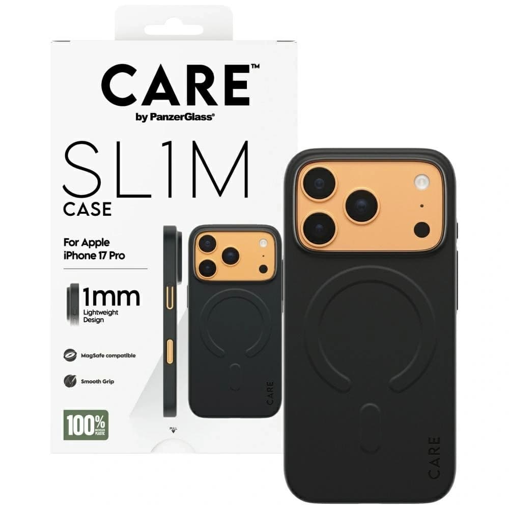 CARE by PanzerGlass SL1M MagSafe Apple iPhone 17 Pro black - 4