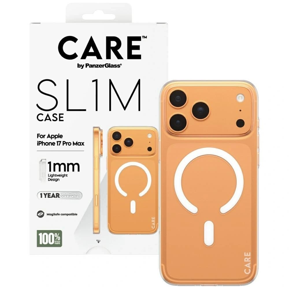 CARE by PanzerGlass SL1M MagSafe Apple iPhone 17 Pro Max clear - 4