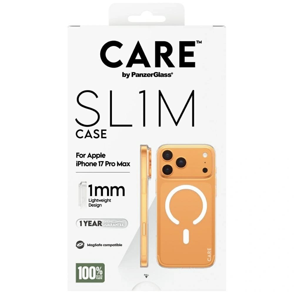 CARE by PanzerGlass SL1M MagSafe Apple iPhone 17 Pro Max clear - 5