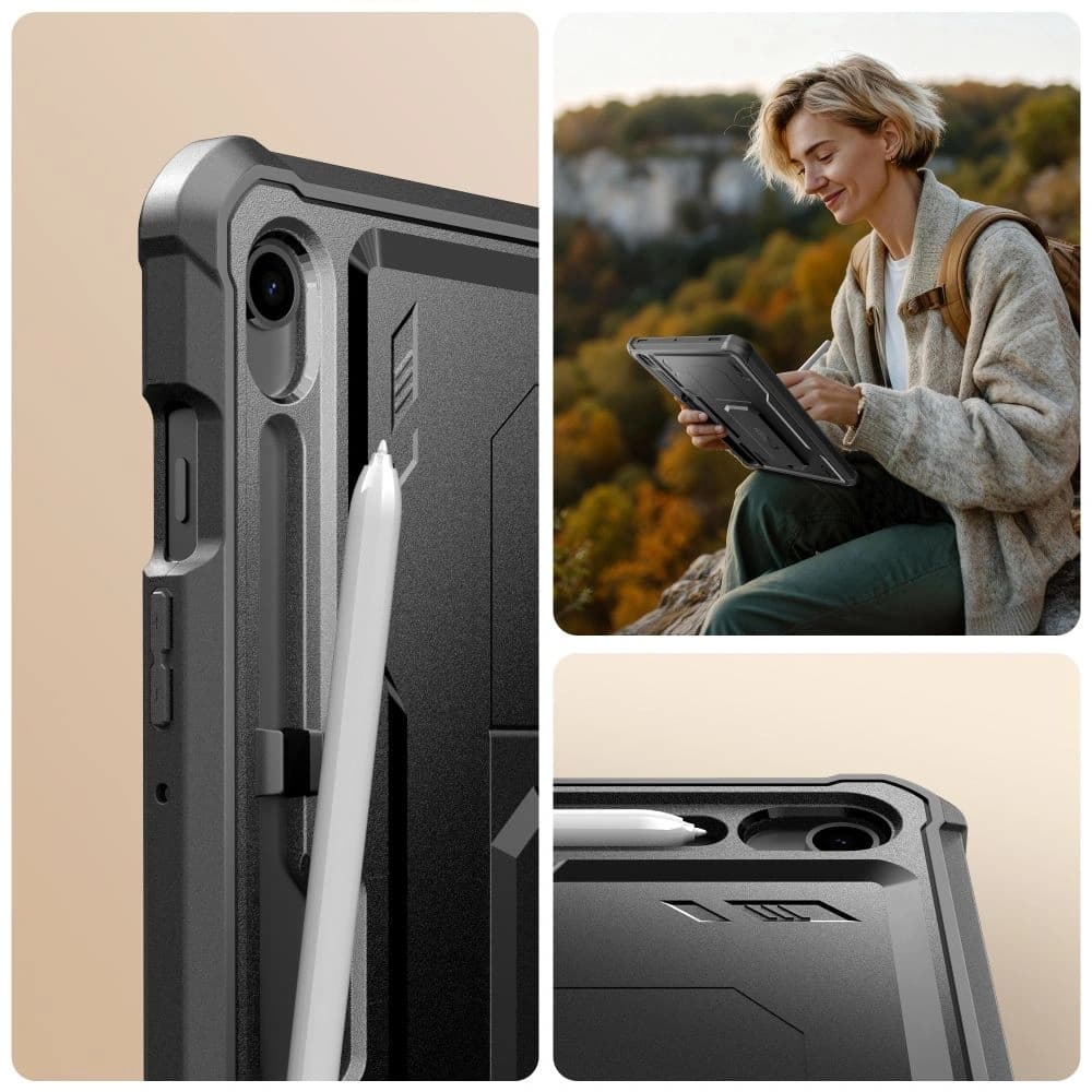 Tech-Protect Kevlar Pro Samsung Galaxy Tab S9 11.0 / S10 Fe / S10 Lite 10.9 X710 / X716b / X520 / X526 / X400 / X406b Black - 2