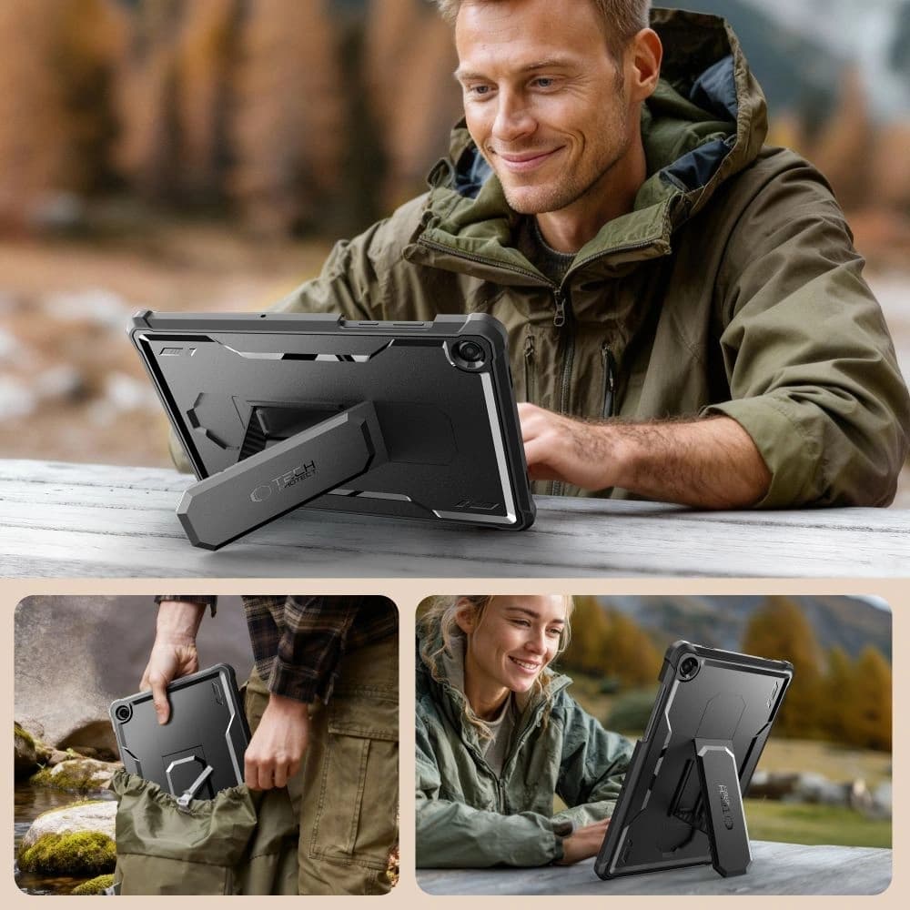 Tech-Protect Kevlar Pro Samsung Galaxy Tab A9+ / A11+ Plus 11.0 X210 / X215 / X216 / X230 / X235 / X236 Schwarz - 2