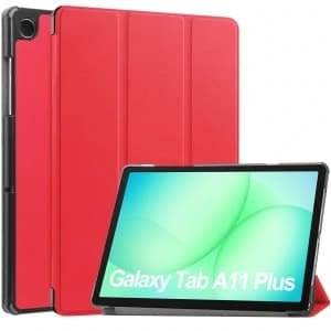 Bizon Case Tab Croc Samsung Galaxy Tab A11+ Plus / A9+ Plus rot