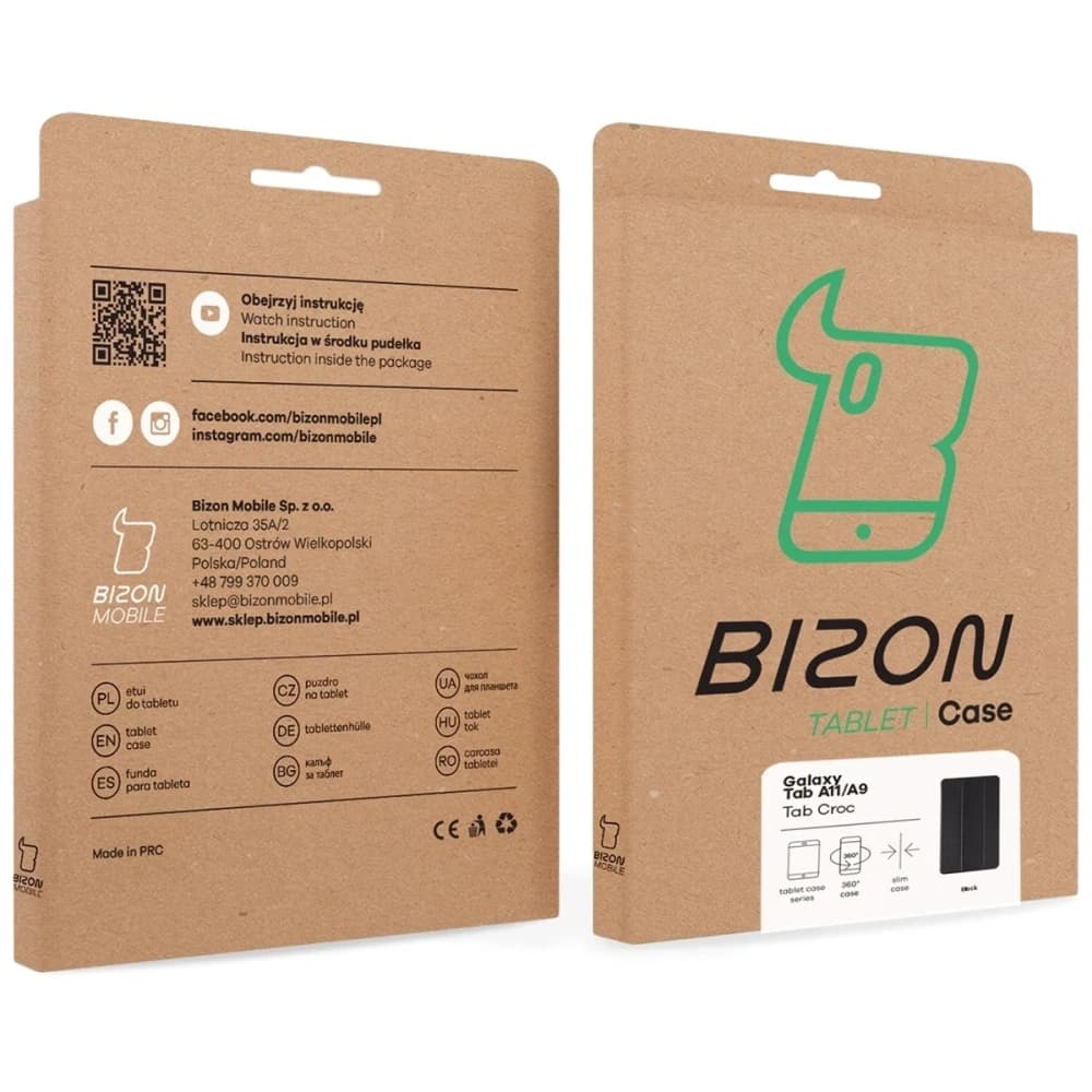 Bizon Case Tab Croc Samsung Galaxy Tab A11 / A9 black - 9