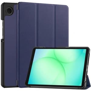 Bizon Case Tab Croc Samsung Galaxy Tab A11 / A9 navy blue