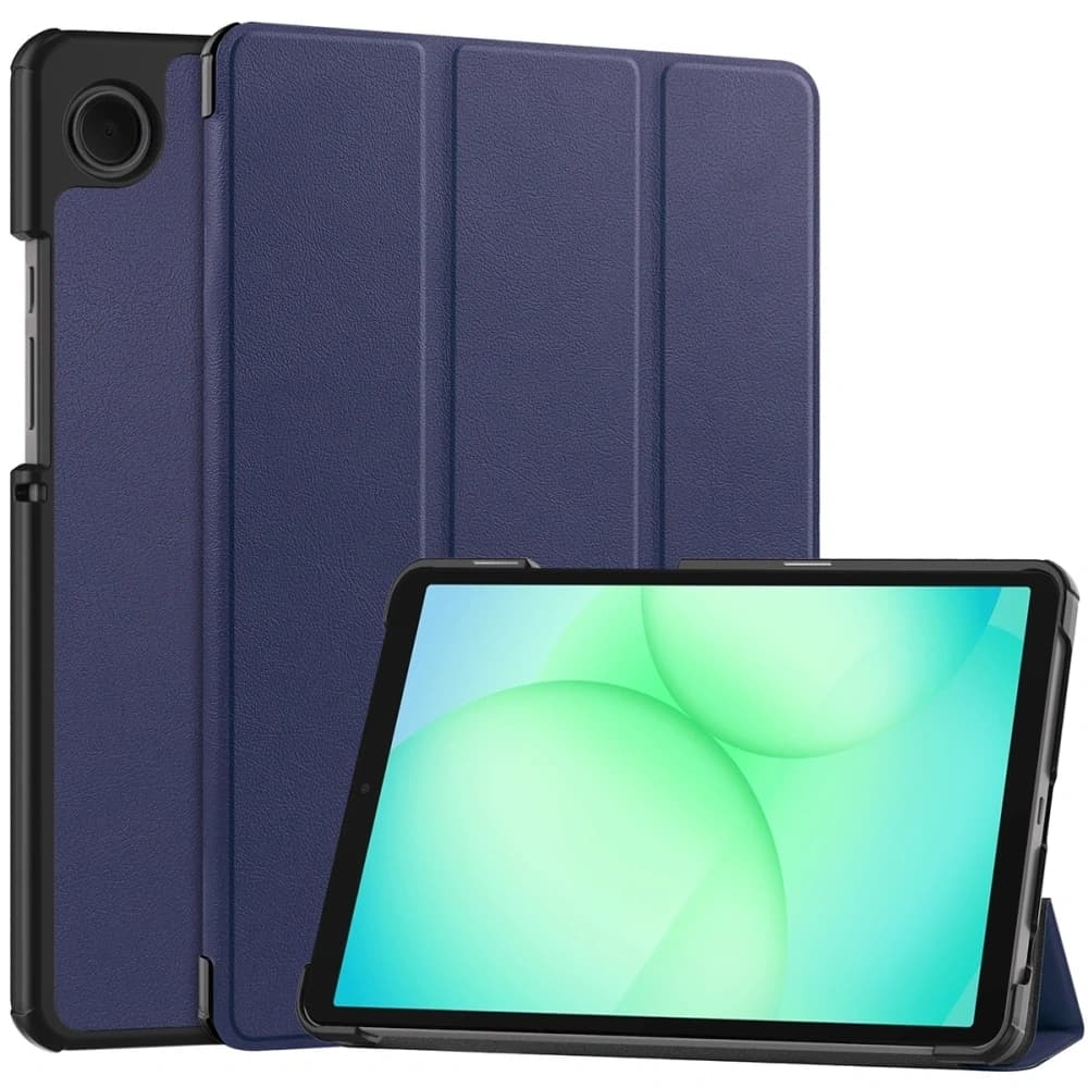 Bizon Case Tab Croc Samsung Galaxy Tab A11 / A9 marineblau - 1