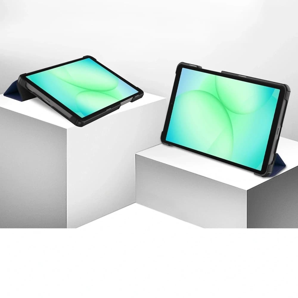 Bizon Case Tab Croc Samsung Galaxy Tab A11 / A9 marineblau - 2