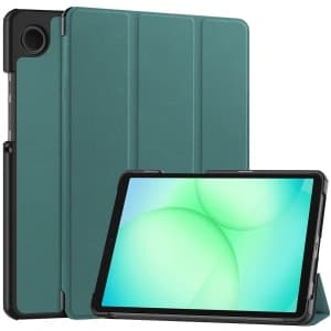 Bizon Case Tab Croc Samsung Galaxy Tab A11 / A9 dark green