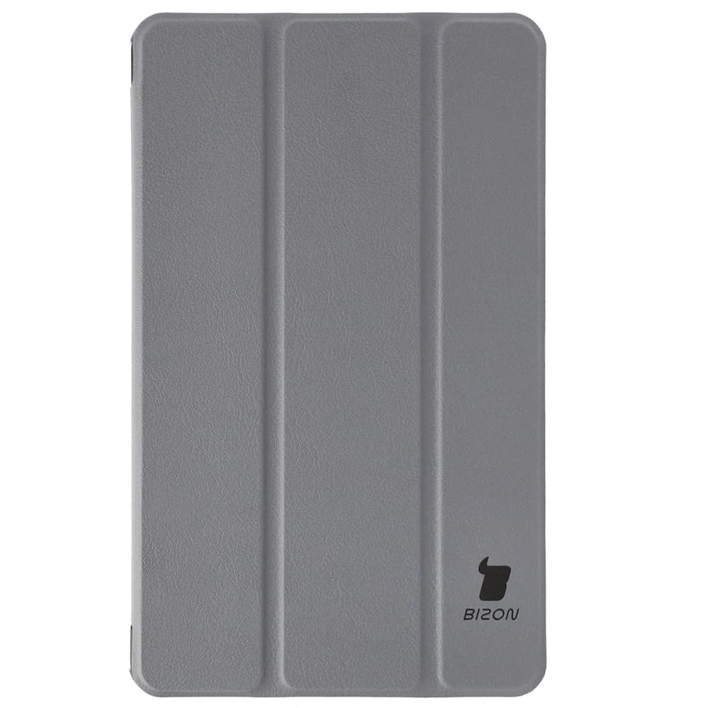Etui z klapką Bizon Case Tab Croc do Samsung Galaxy Tab A11 / A9 szare - 5