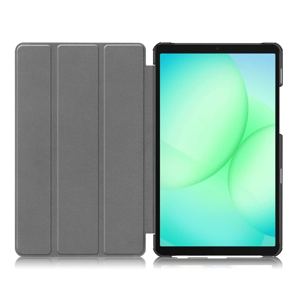 Etui z klapką Bizon Case Tab Croc do Samsung Galaxy Tab A11 / A9 szare - 7