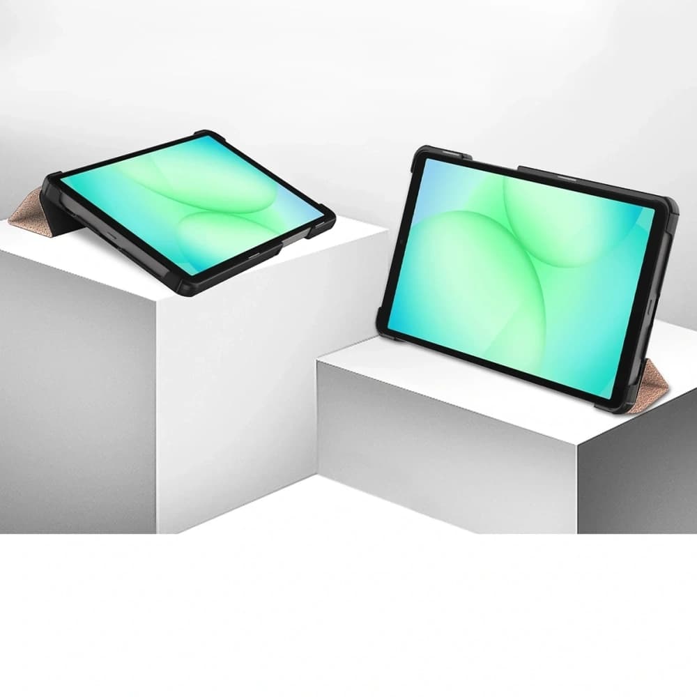 Bizon Case Tab Croc Samsung Galaxy Tab A11 / A9 rose-gold - 2