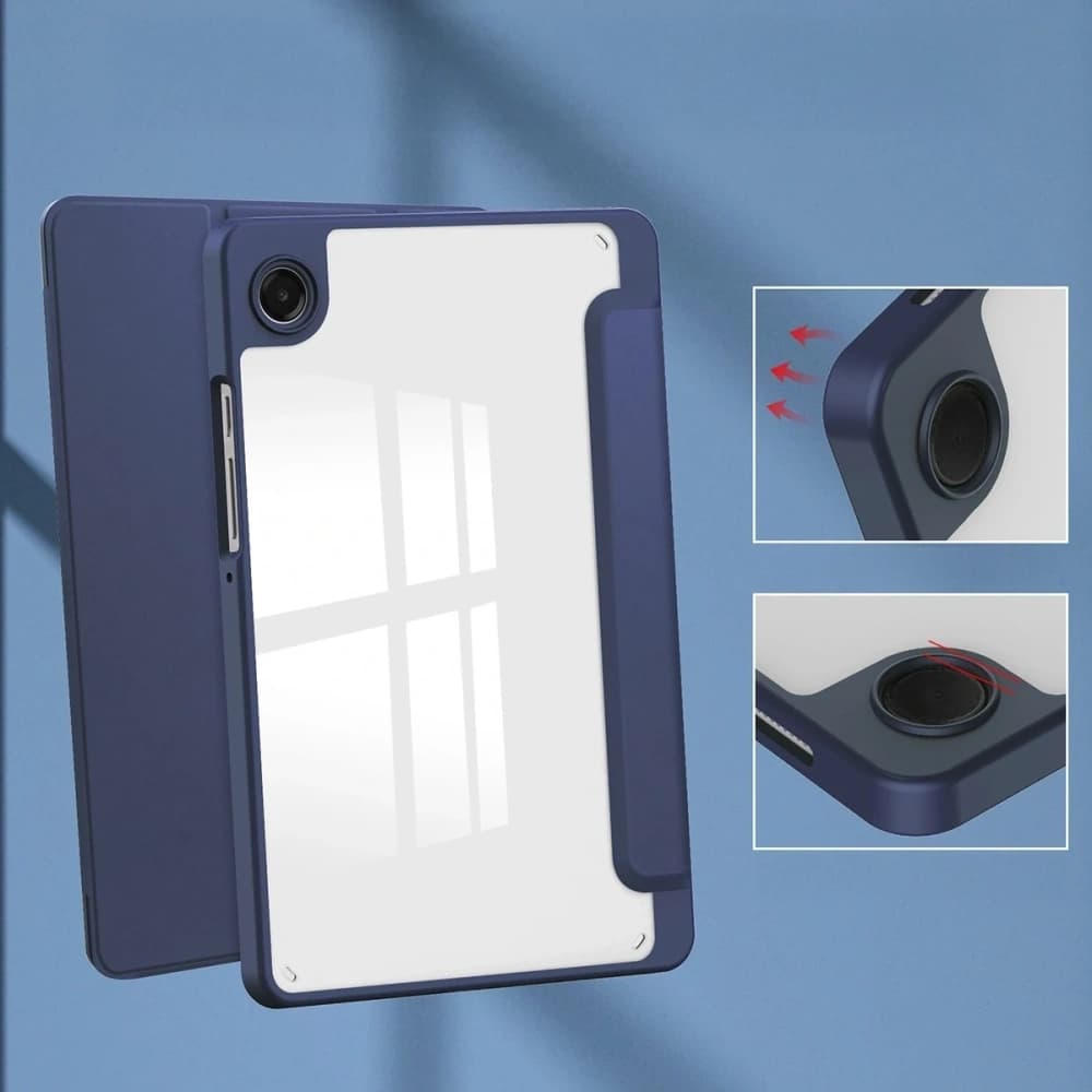 Bizon Case Tab Clear Matt Samsung Galaxy Tab A11 / A9 navy blue - 3