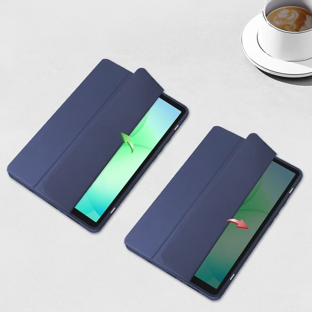 Bizon Case Tab Clear Matt Samsung Galaxy Tab A11 / A9 navy blue - 5