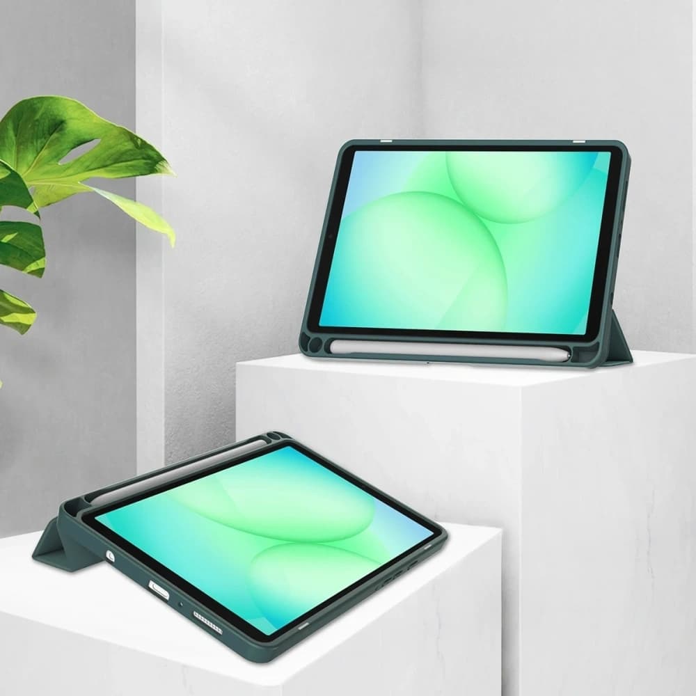 Bizon Case Tab Clear Matt Samsung Galaxy Tab A11 / A9 dark green - 2