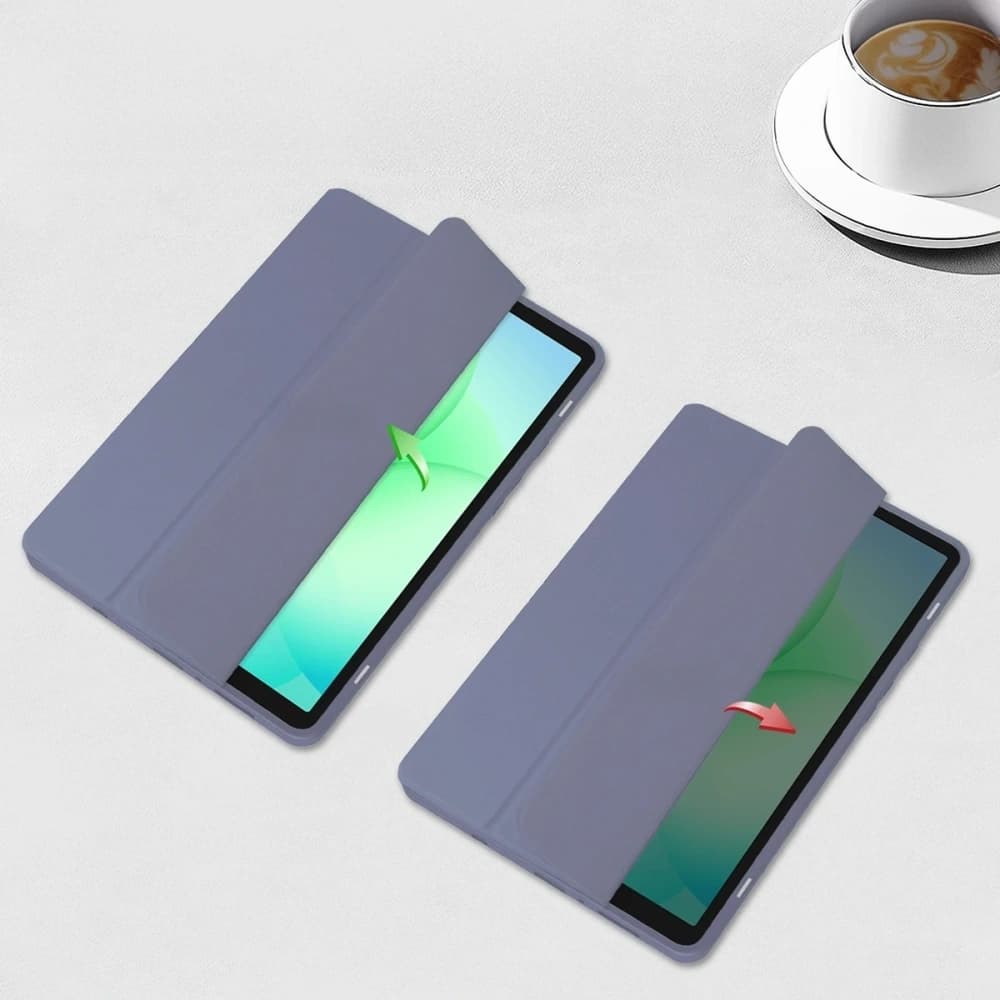 Bizon Case Tab Clear Matt Samsung Galaxy Tab A11 / A9 lavender - 5