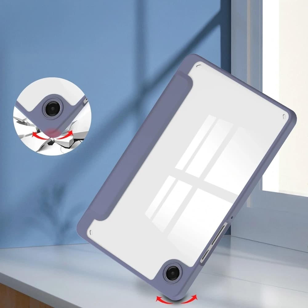 Bizon Case Tab Clear Matt Samsung Galaxy Tab A11 / A9 lavender - 6