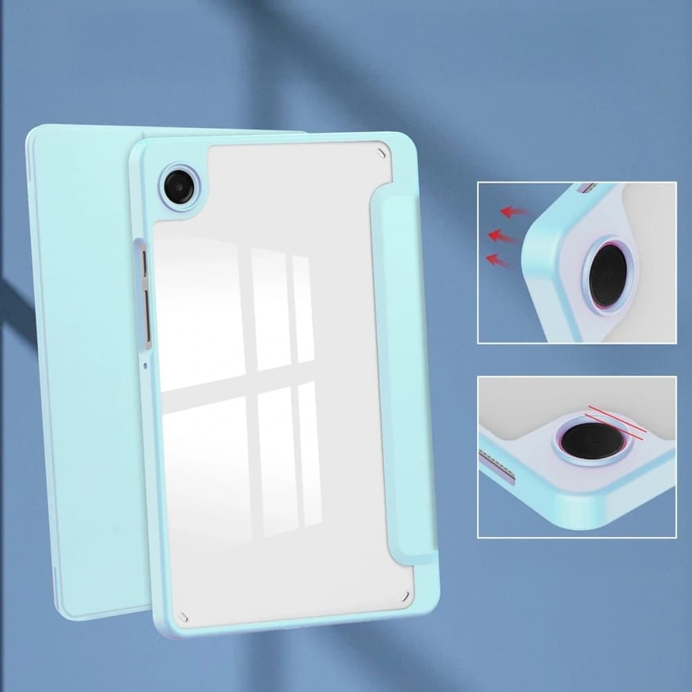 Bizon Case Tab Clear Matt Samsung Galaxy Tab A11 / A9 blau - 3