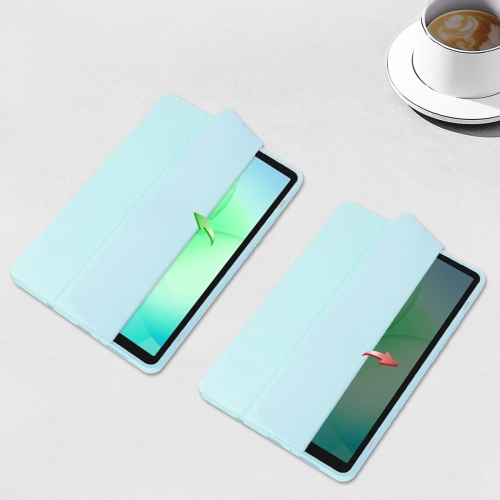 Bizon Case Tab Clear Matt Samsung Galaxy Tab A11 / A9 blau - 5