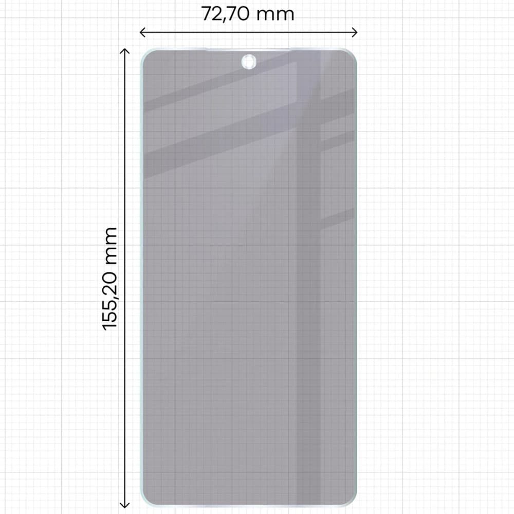 Bizon Glass Mule Shadow Samsung Galaxy S25 Edge matte - 2