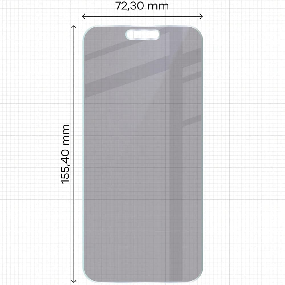 Bizon Glass Mule Shadow Apple iPhone 15 Pro Max matte - 2