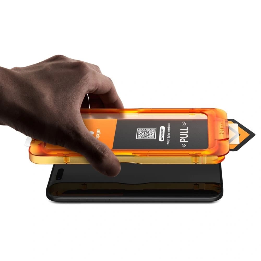 Spigen Alm Glas.tr Slim Apple iPhone 17 Pro Clear [3 PACK] - 5