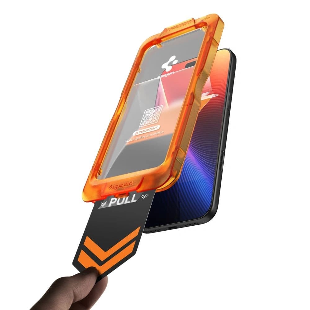 Spigen Alm Glas.tr Slim Apple iPhone 17 Pro Clear [3 PACK] - 7