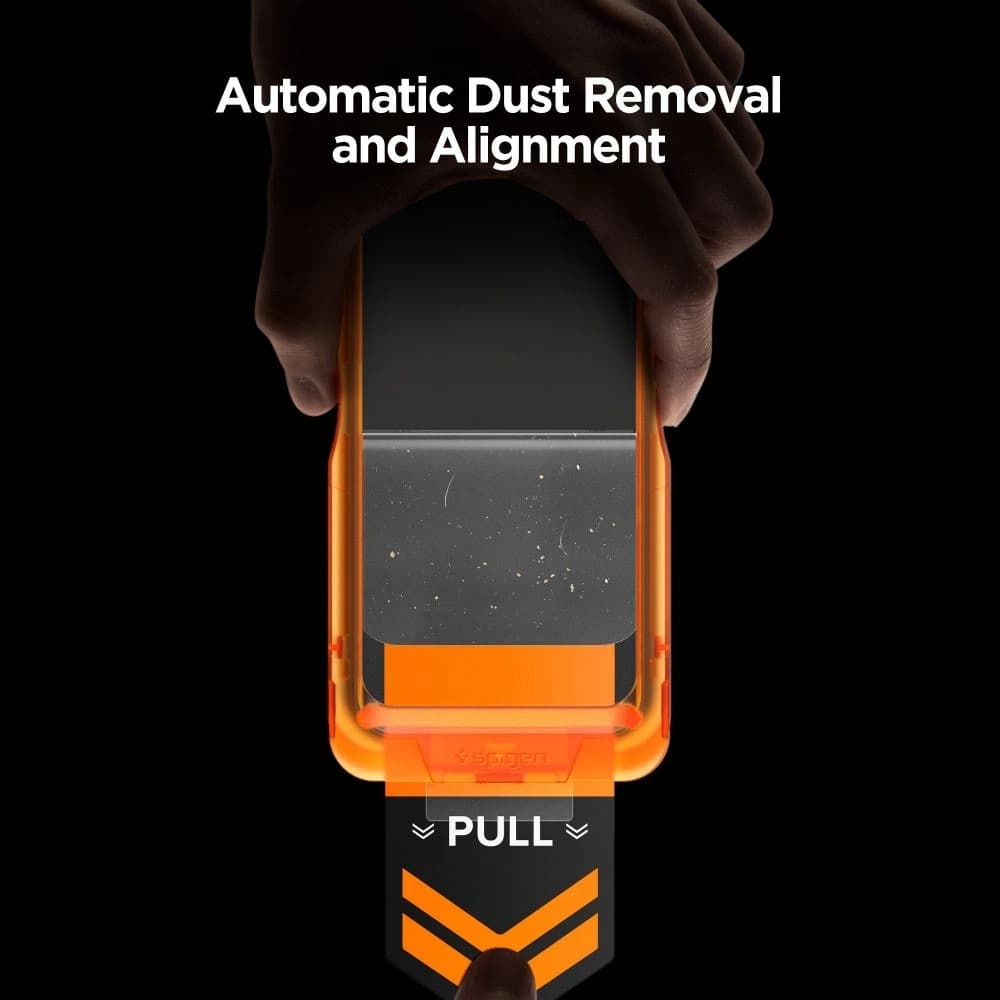 Spigen Alm Glas.tr Slim Apple iPhone 17 Pro Clear [3 PACK] - 12