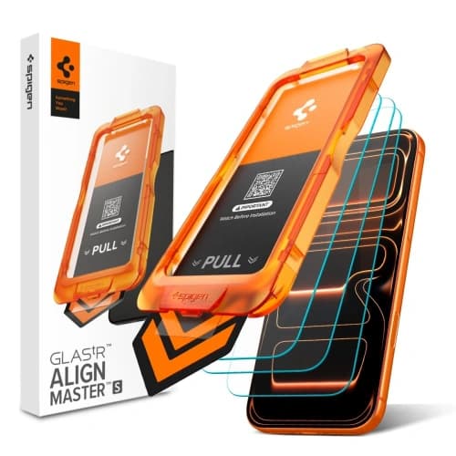 Spigen Alm Glas.tr Slim Apple iPhone 17 Pro Max Clear [3 PACK]