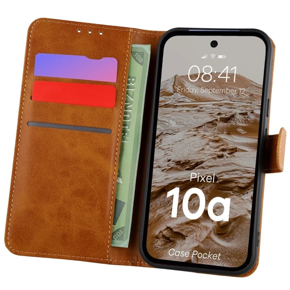 Bizon Case Pocket Google Pixel 10a Braun
 - 1