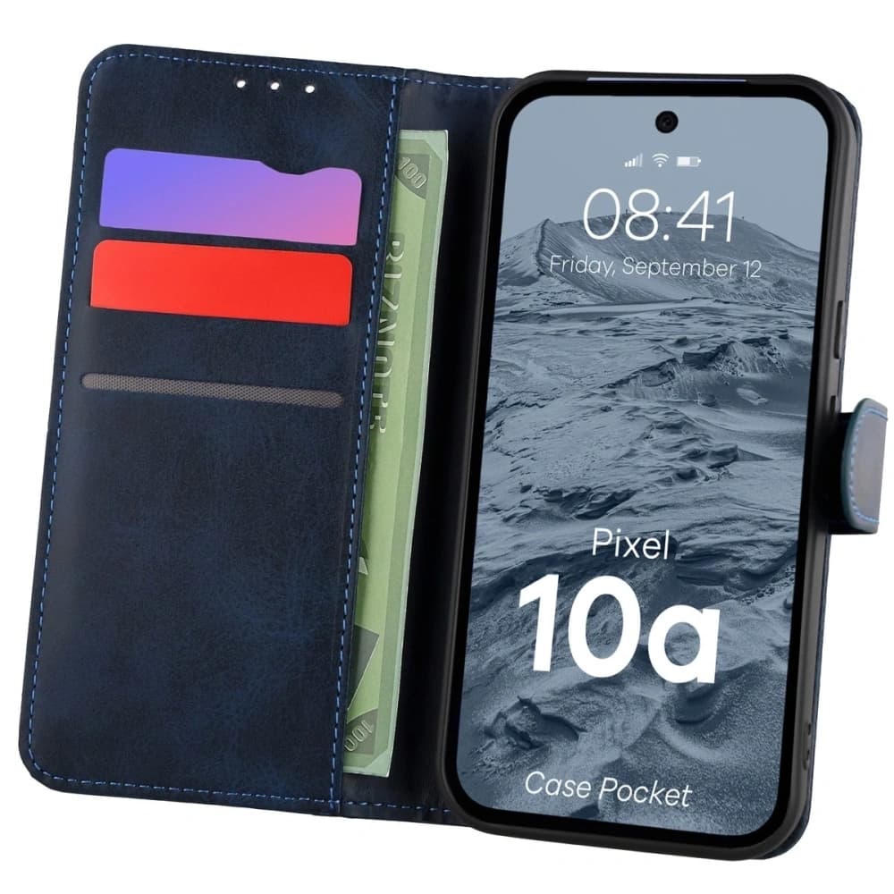 Bizon Case Pocket Google Pixel 10a Marineblau
 - 1