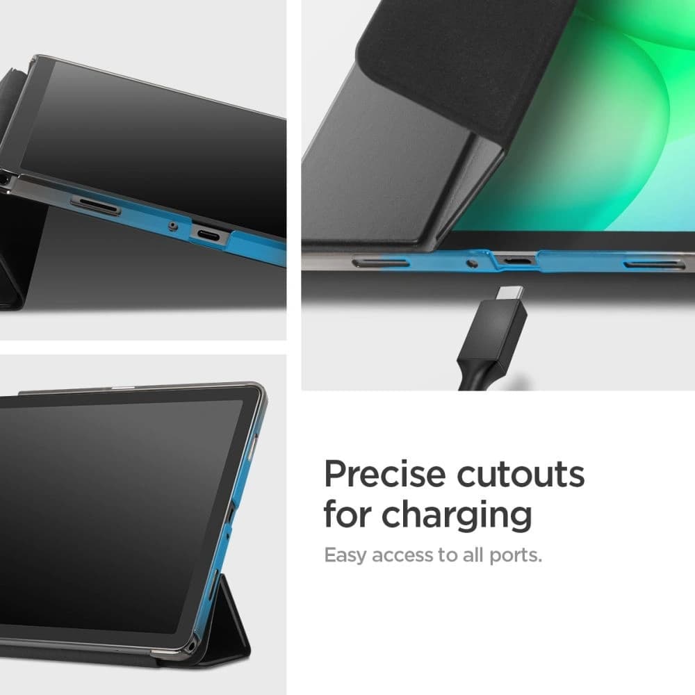 Spigen Smart Fold Samsung Galaxy Tab A9+ Plus / A11+ Plus 11.0 X210 / X215 / X216 / X230 / X235 / X236 Black - 15