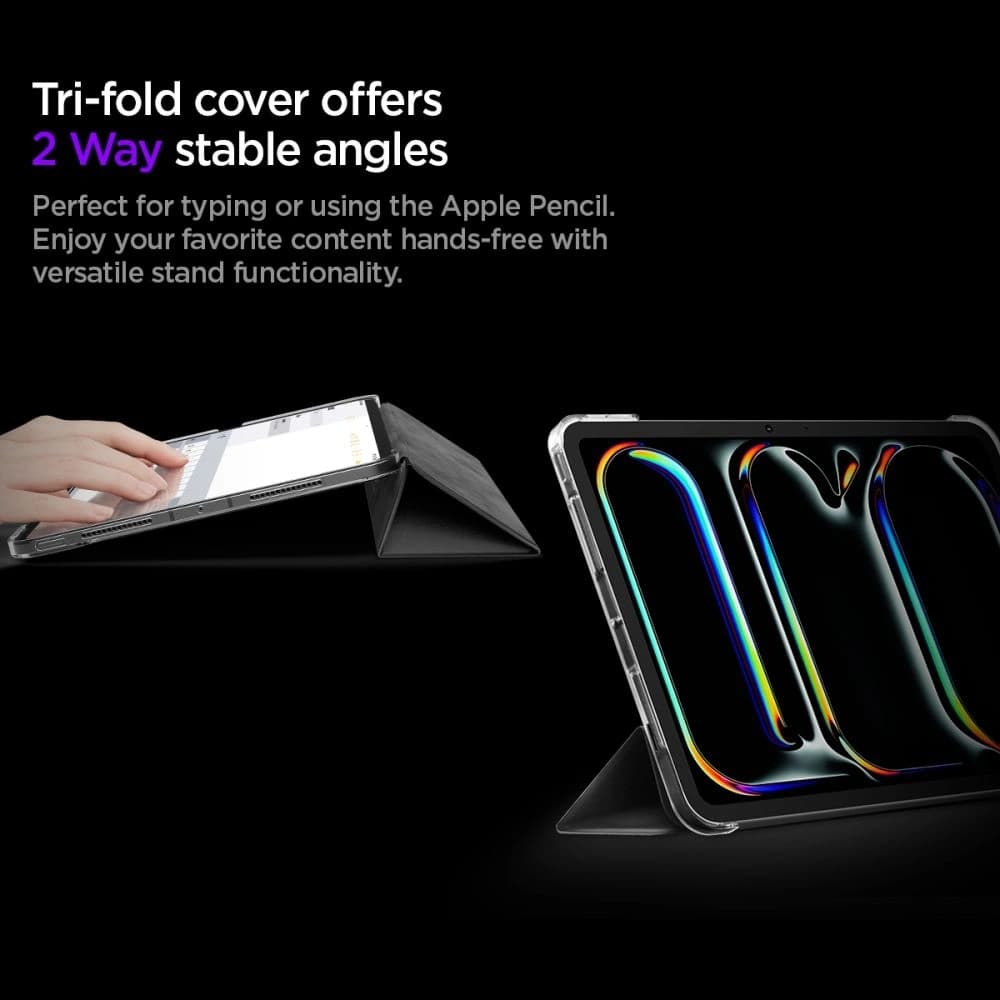 Spigen Liquid Air Folio Apple iPad Pro 11” 2024/2025 Black - 13